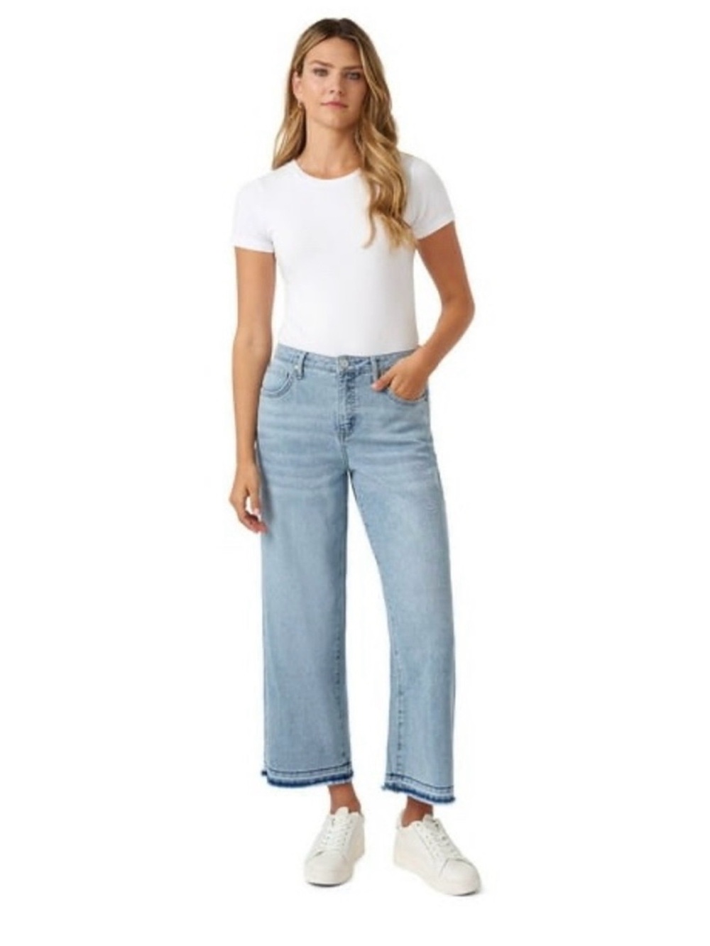 Edited X Hunter McGrady Wide Leg Crop Jeans - Picture 1 of 11